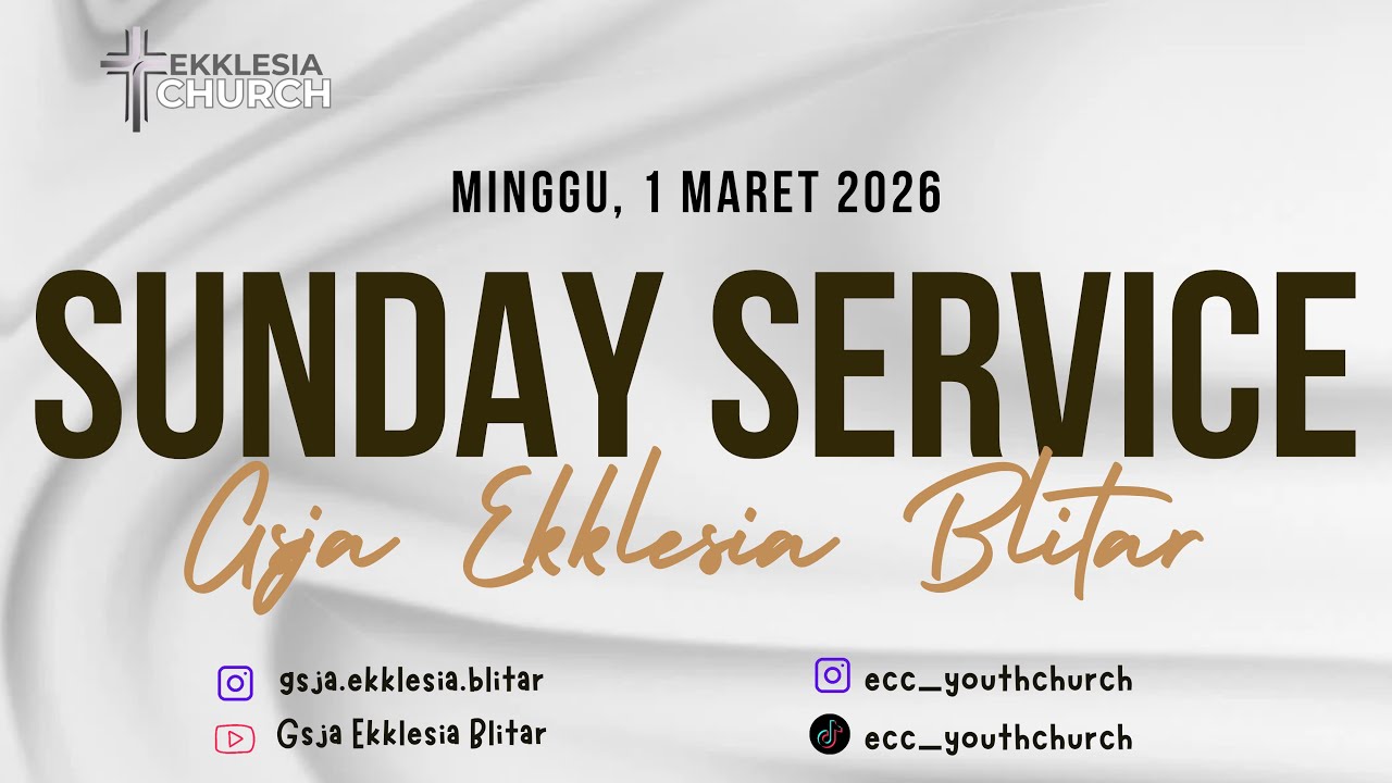 GSJA Ekklesia |Sunday Service | Pdt. Debora Indah | 1  Maret 2026