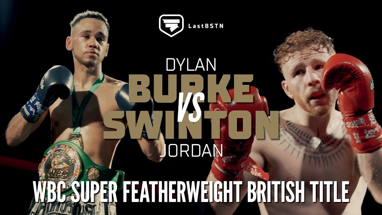 Dylan Burke  vs Jordan Swinton - WBC Super Featherweight British Title - Full Fight Muay Thai