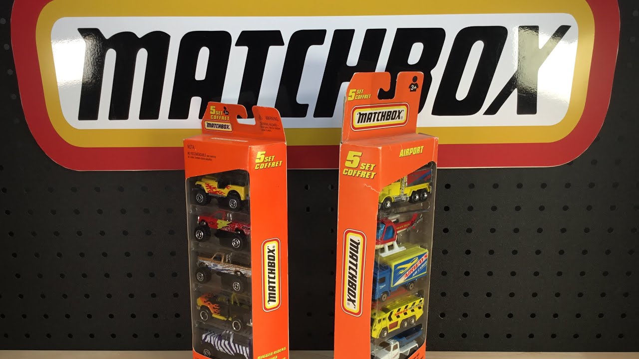 Matchbox Vintage 5 Packs; Airways/Rugged Riders