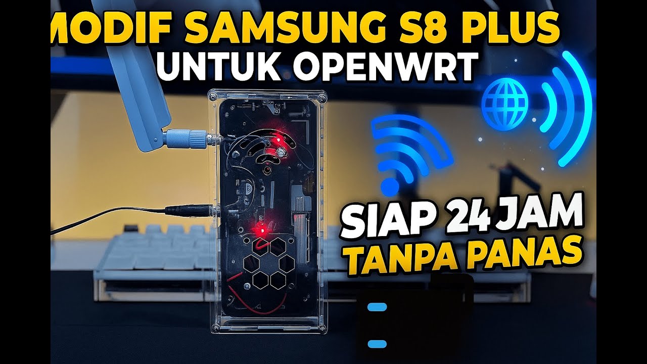 WIFI UNLIMITED PAKAI HP 24 JAM NONSTOP!!