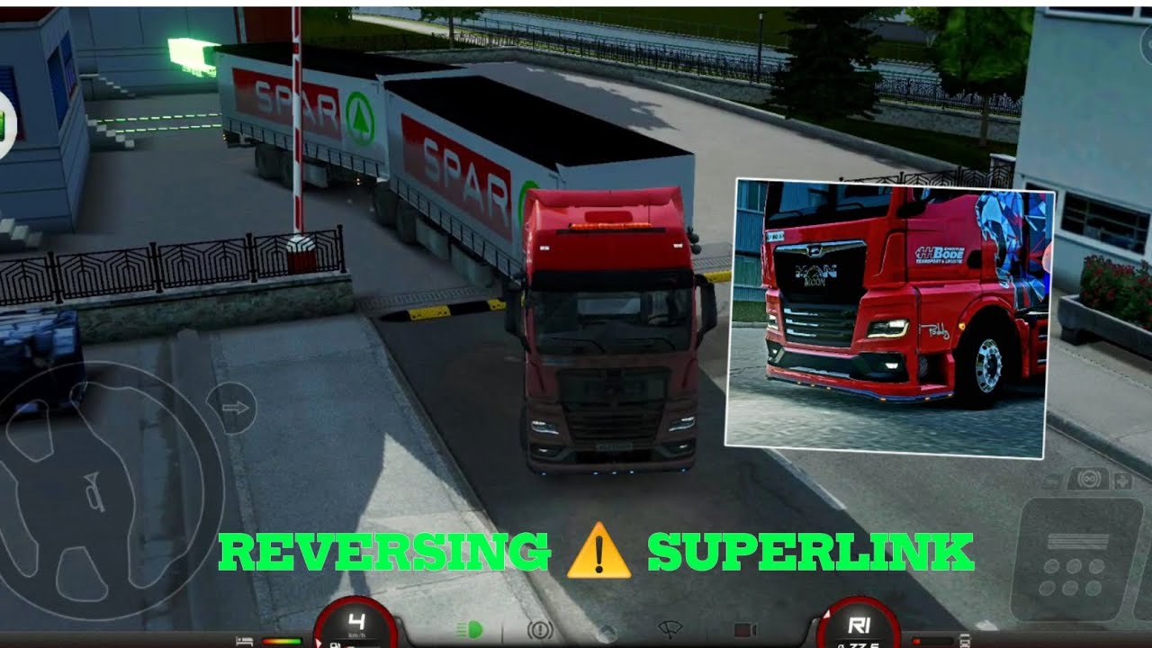 TRUCKERS OF EUROPE 3✨️🚍|| REVERSING A SUPERLINK 🇿🇦