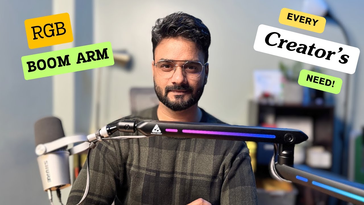 Upgrading My Home Studio with the BEST RGB Mic Boom Arm?