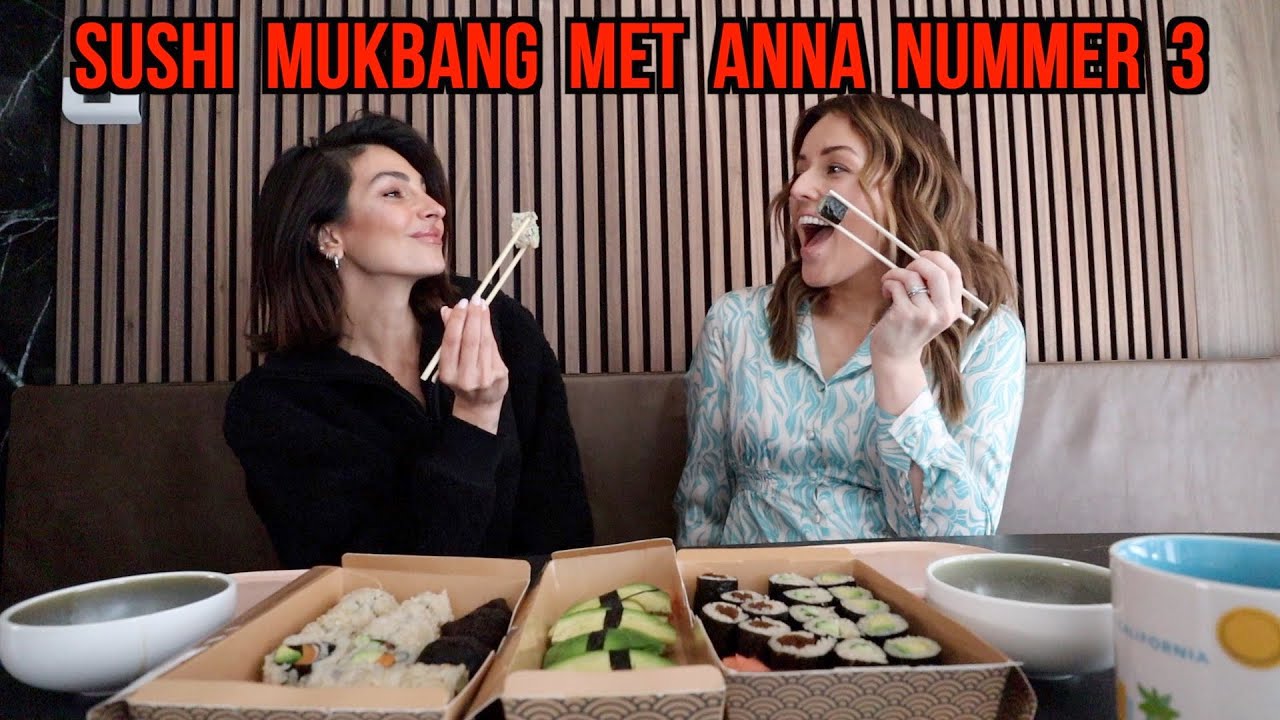 Sushi Mukbang met Anna Nooshin - de derde editie | Beautygloss