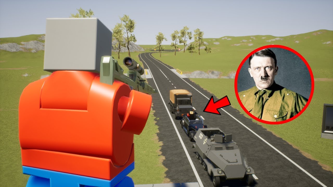 ЦЕЛЬ - УБИТЬ ГИТЛЕРА ► НАЛЕТ НА БЕРЛИН В 1941 В BRICK RIGS! ЛЕГО БИТВА ЗА БЕРЛИН И ВОЙНА В БРИК РИГС