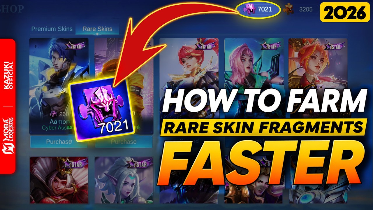 9 WAYS TO FARM RARE SKIN FRAGMENTS FASTER IN 2026 | MORE THAN 10k PINK FRAGS
