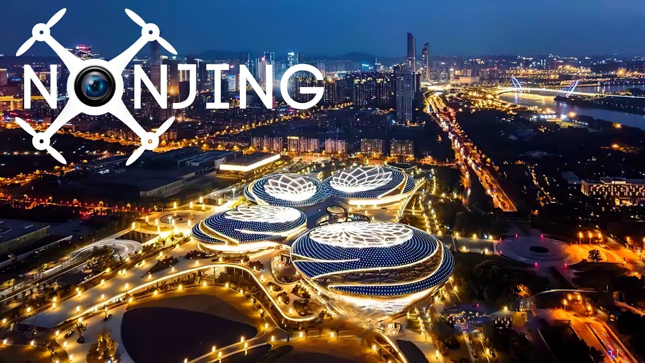 Aerial View of 𝗡𝗔𝗡𝗝𝗜𝗡𝗚 City 🇨🇳 China | Drone View | Dr Drone