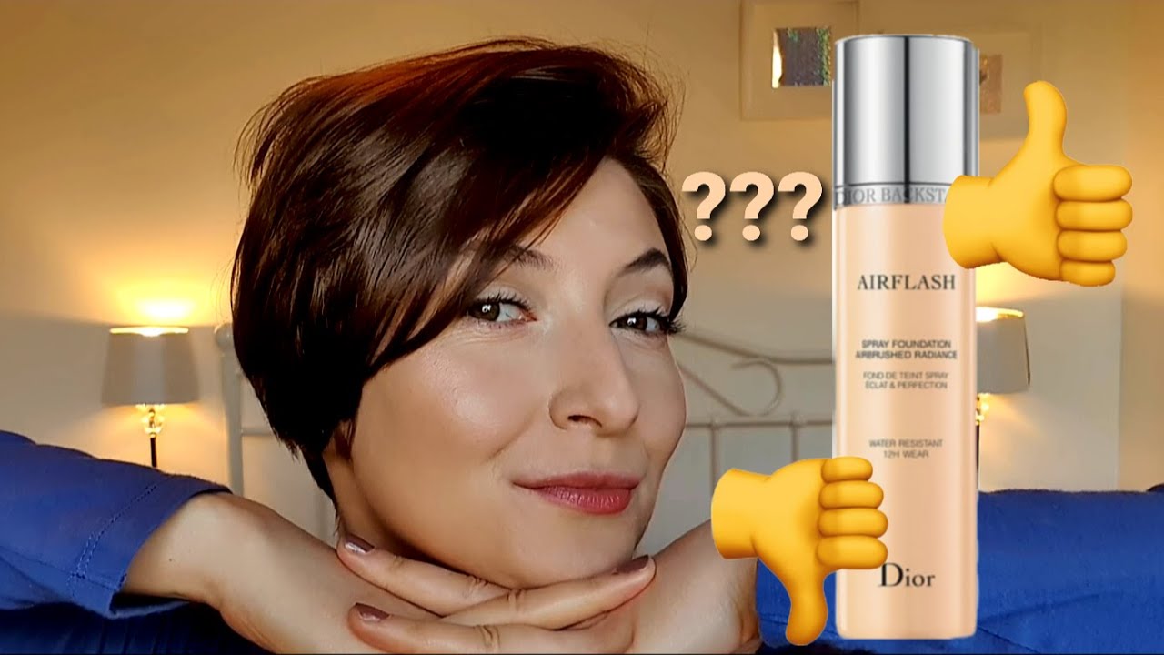 Test podkładu Dior Airflash Spray Foundation