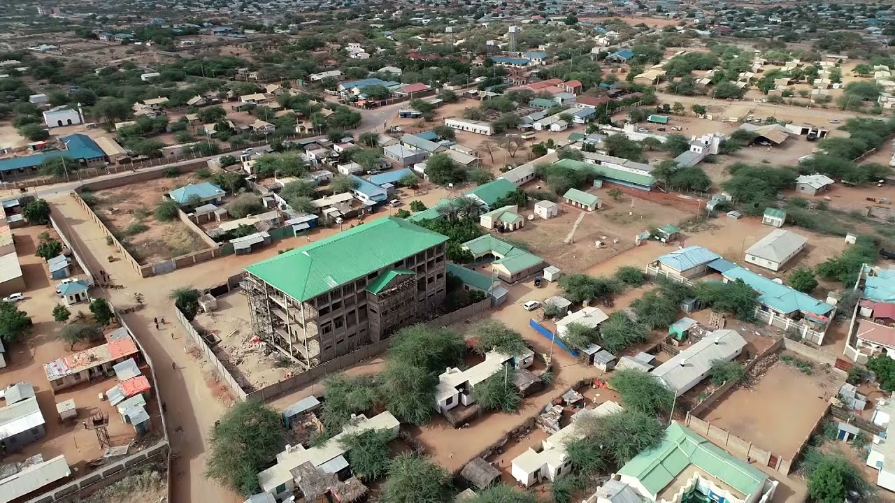 Beautiful Drone Footage of Mandera Town | Mandera County