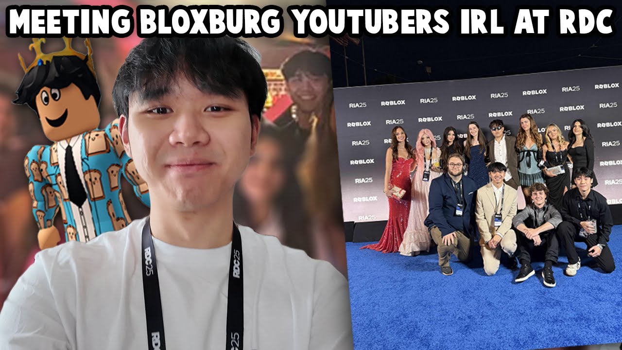 MEETING BLOXBURG YOUTUBERS IN REAL LIFE AGAIN AT RDC...