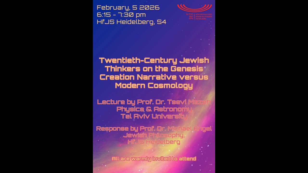 Twentieth-Century Jewish Thinkers on the Genesis Creation Narrative versus Modern Cosmology