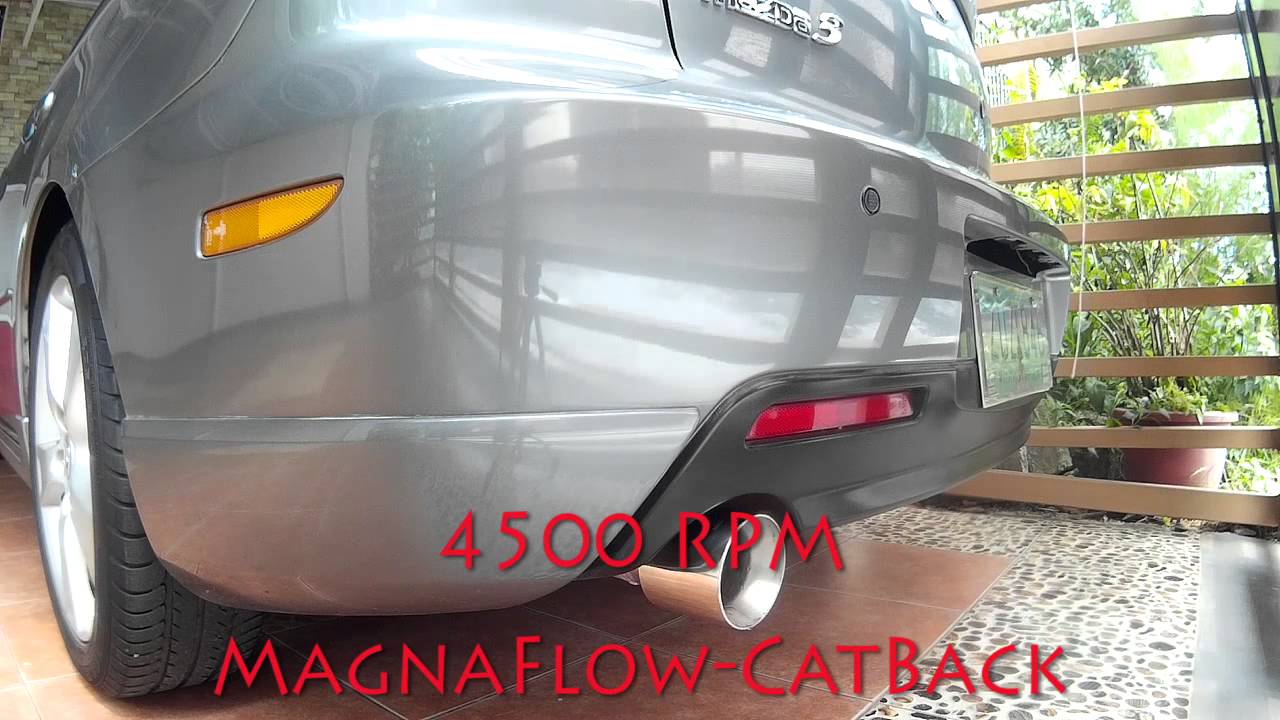 Mazda 3 2.0r Custom Magnaflow-Catback Exhaust