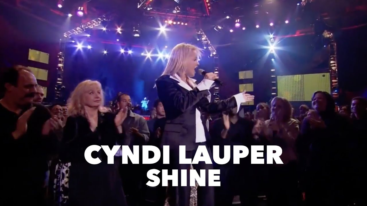 Cyndi Lauper - Shine (Live Performance)