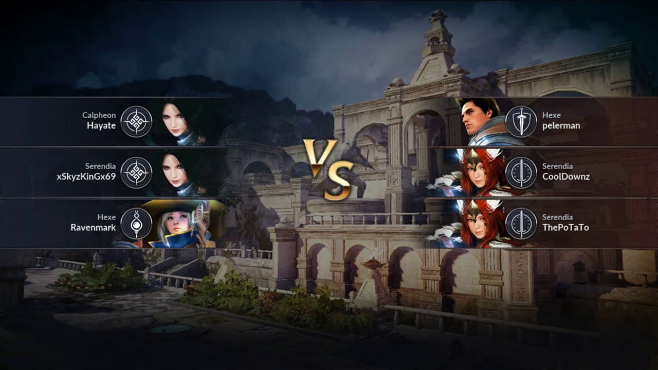 Black Desert Mobile Global - 3vs3 PvP Sorceress Ramones Arena