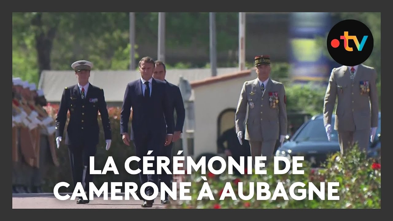 Fête de la Légion : cérémonie de Camerone en présence d'Emmanuel Macron
