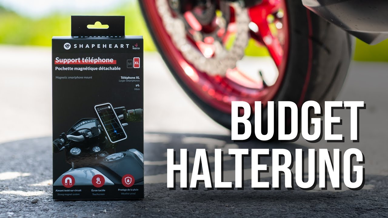 Gute Smartphonehalterung für kleines Geld von Shapeheart 💰 | MotoJonez