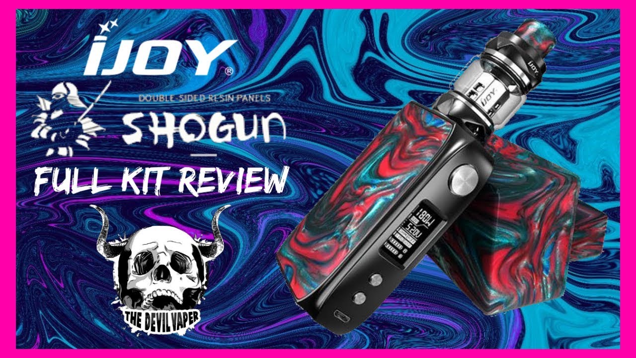 iJoy Shogun Univ Kit Review - My best Mod/Kit of 2018??