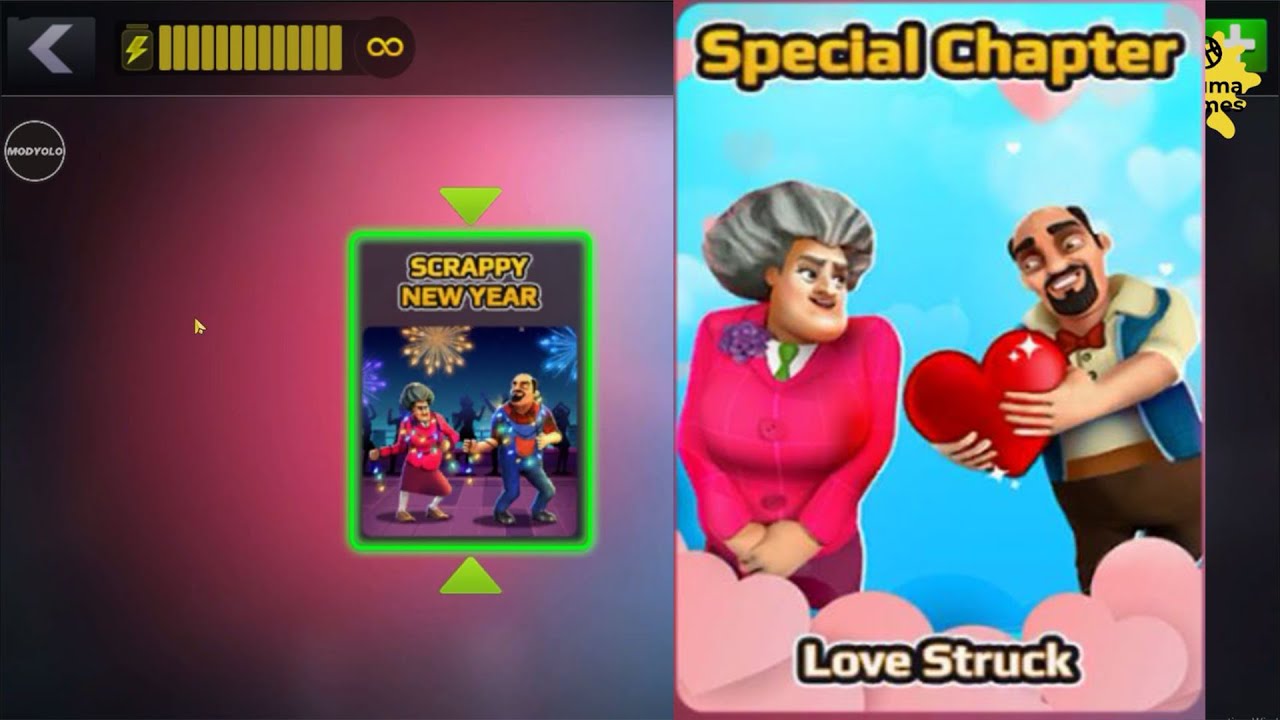 Scary Teacher 3D Love Struck Chapter. Scrappy New Year : Miss T Wants Her New Year Party To Be A Hit
