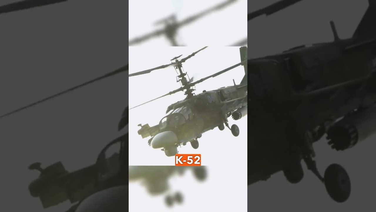 El Kamov K52 “Alligator” Helicóptero 🚁 de Ataque Ruso 🇷🇺.