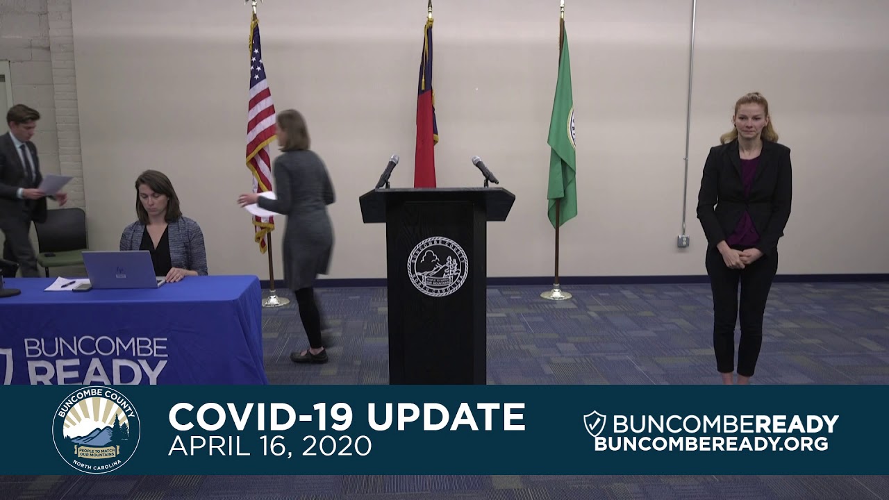 Buncombe County COVID-19 Update (April 16, 2020)