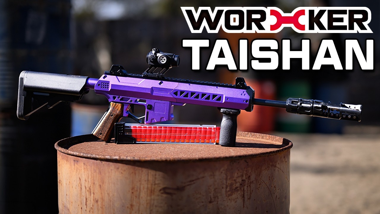 Worker TaiShan: The 200fps Full Metal Nerf Blaster!