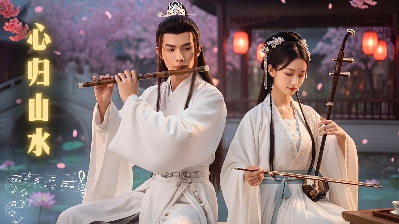 Peaceful Chinese Instrumental Music | Bamboo Flute, Guzheng & Erhu for Relaxation