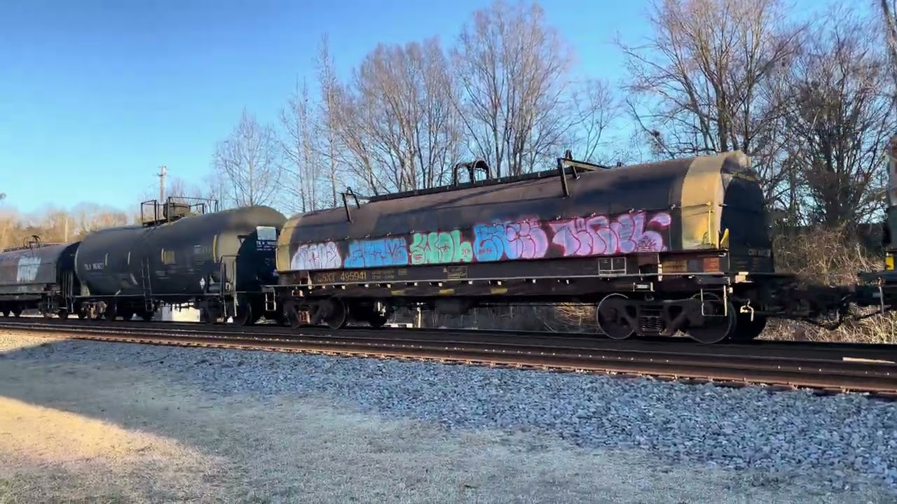 CSX M491 south in Selma 1/27/26