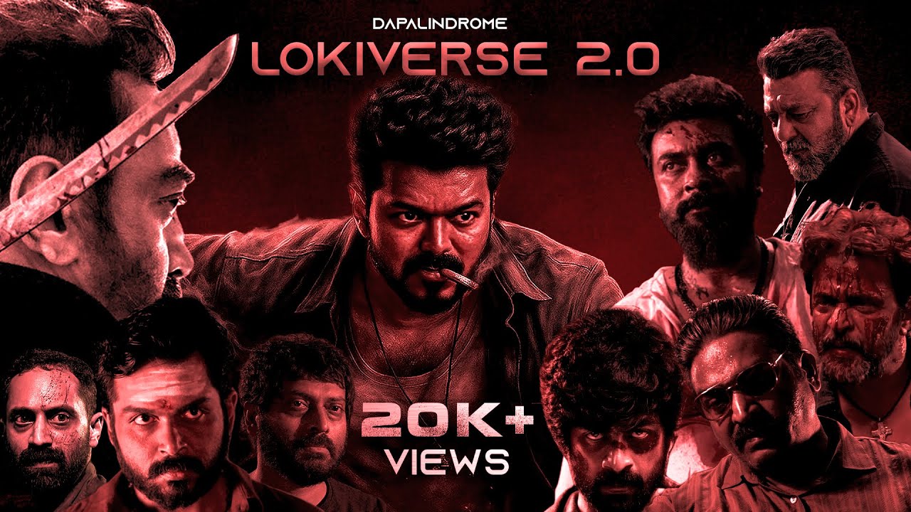 Lokiverse 2.0 | LCU Edit | Lokesh Kanagaraj | Leo | Rolex | Vikram | Dilli | DaPalindrome