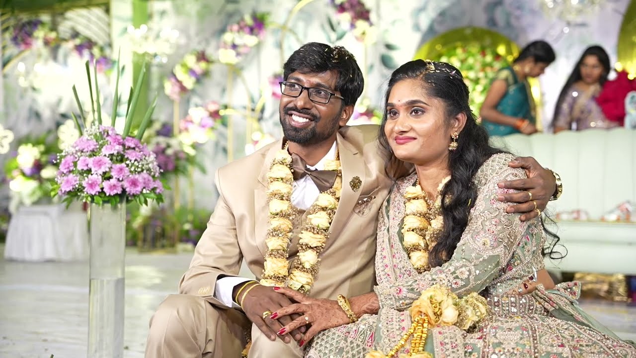 Vineeth Reddy Weds Pushpa Reddy - RECEPTION Video - Baswa Photography
