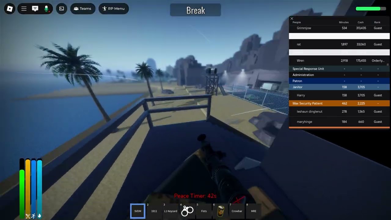 Hostage Situation Rapid Sniper Order [Psychotic Containment]