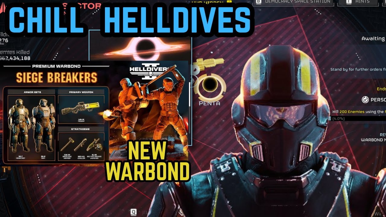 CHILL HELLDIVES | PUSH TO CYBERSTAN | HELLDIVERS 2 #helldivers2gameplay #helldivers2