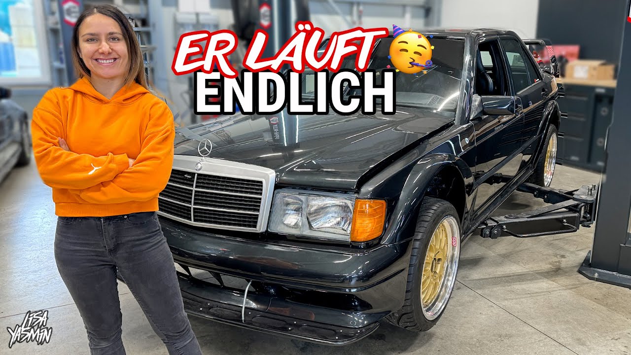 Endlich läuft der Benz 🥳 | Evo 2 Umbau - Teil 42 | Lisa Yasmin