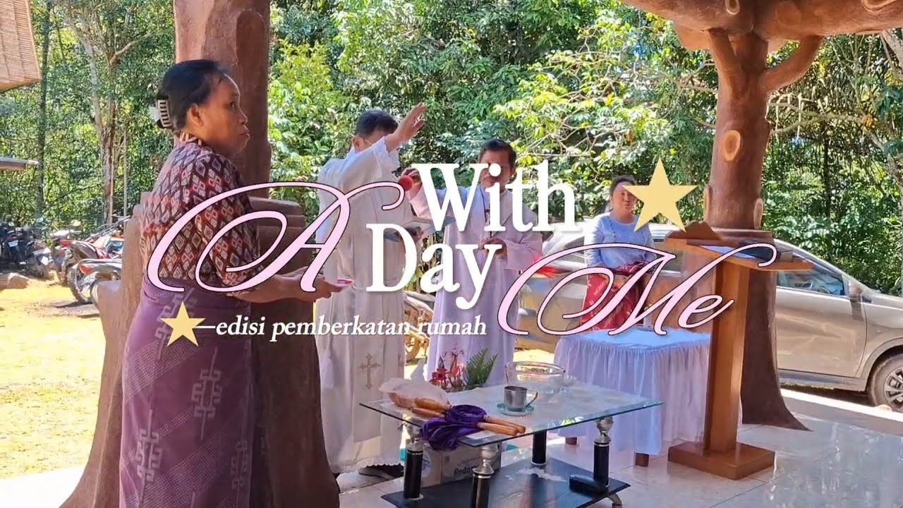 A day with me, a Torajanese girlll || Pemberkatan Rumah Almh nenek🧸✨️🌱