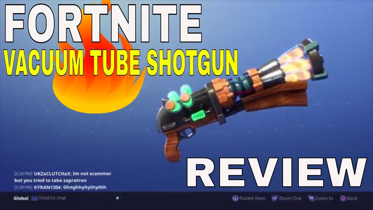 Fortnite - LEGENDARY VACUUM TUBE SHOTGUN | Fortnite Legendary Weapon Review