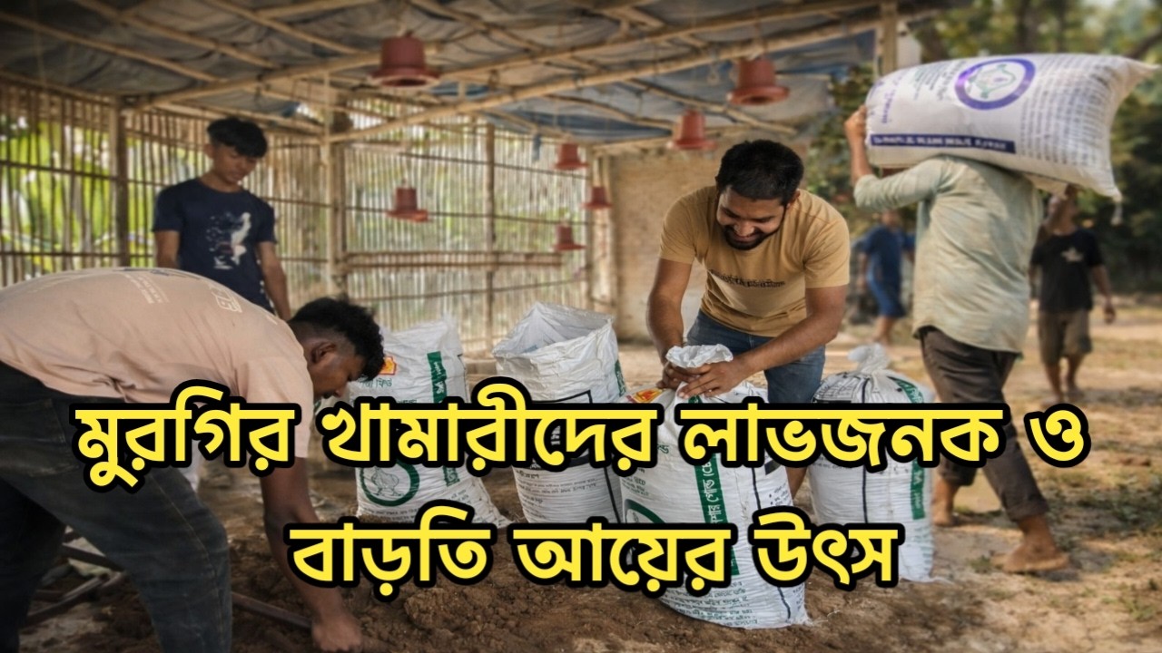 মুরগির খামারীদের বাড়তি আয়ের উৎস #farming @VlogsbyZibon