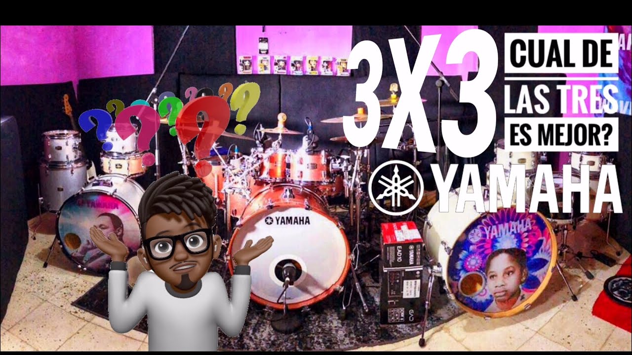 MI YAMAHA BARATA VS MI YAMAHA COSTOSA: CUAL BATERIA ES MEJOR??? (test comparativo de mis 3 yamahas)