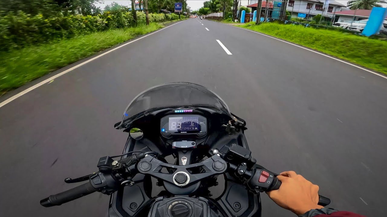 POV Ride to School | Morning Vibes with GSX R150 | Pure Sound 4K 60fps