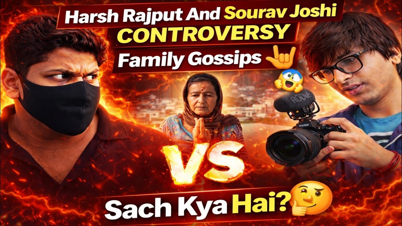 Harsh Rajput And Sourav Joshi Controversy With Family Gossips 🤟