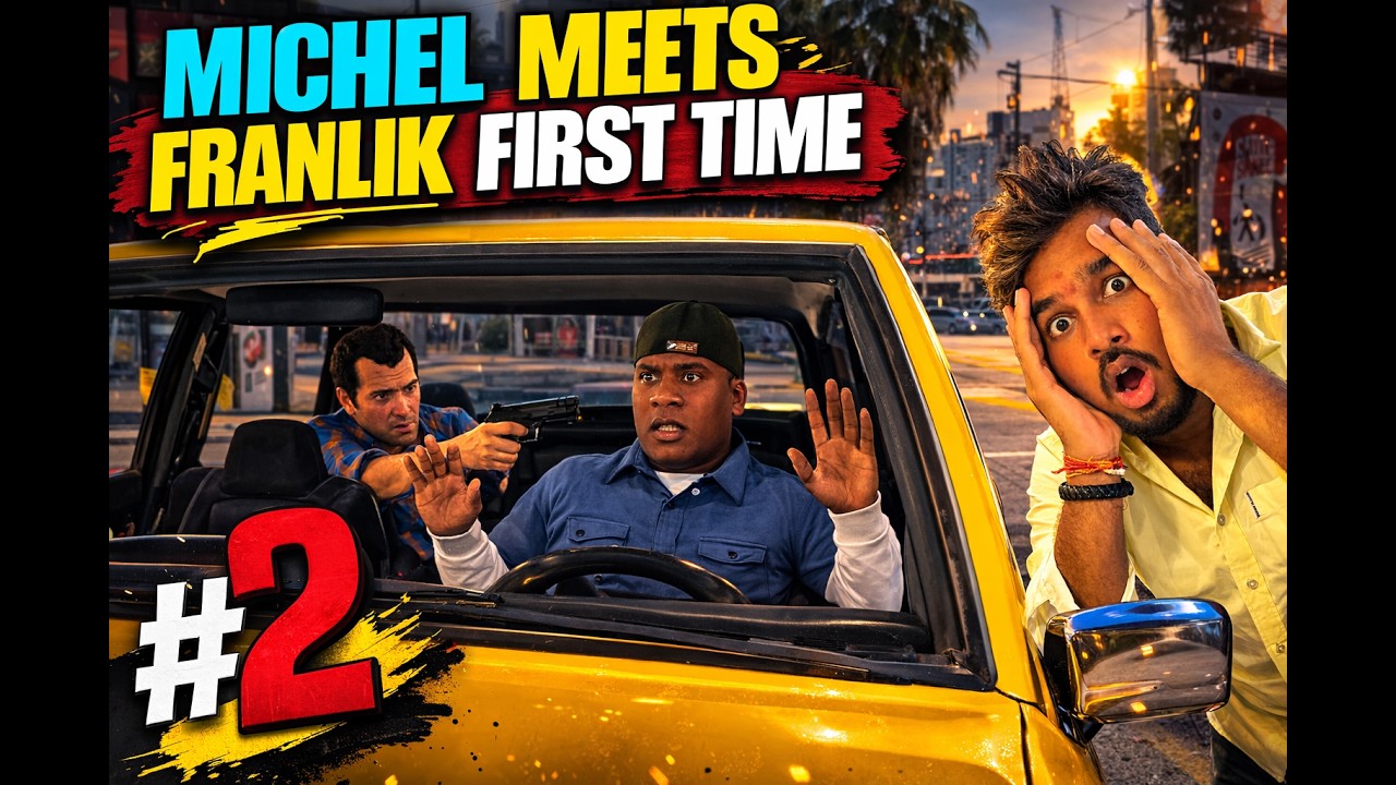 Michael Meets Franklin for the First Time! 😳 | GTA V