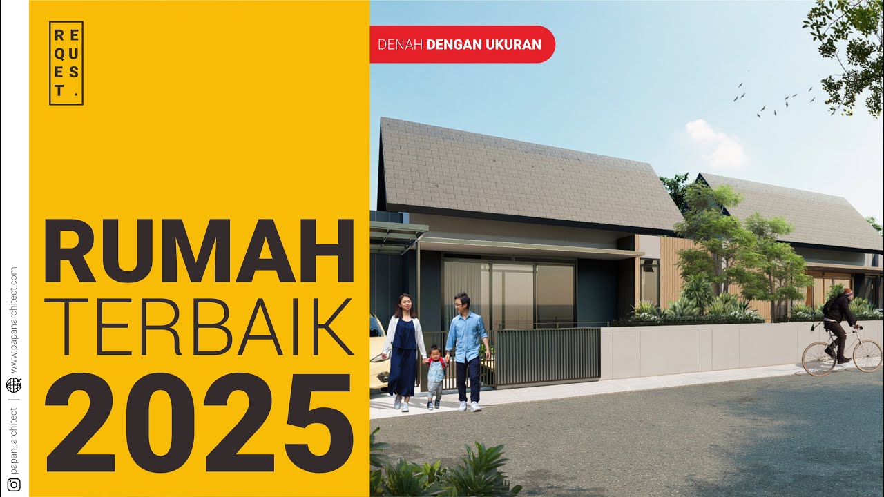 DESAIN RUMAH MINIMALIS MODERN TERBAIK 2025