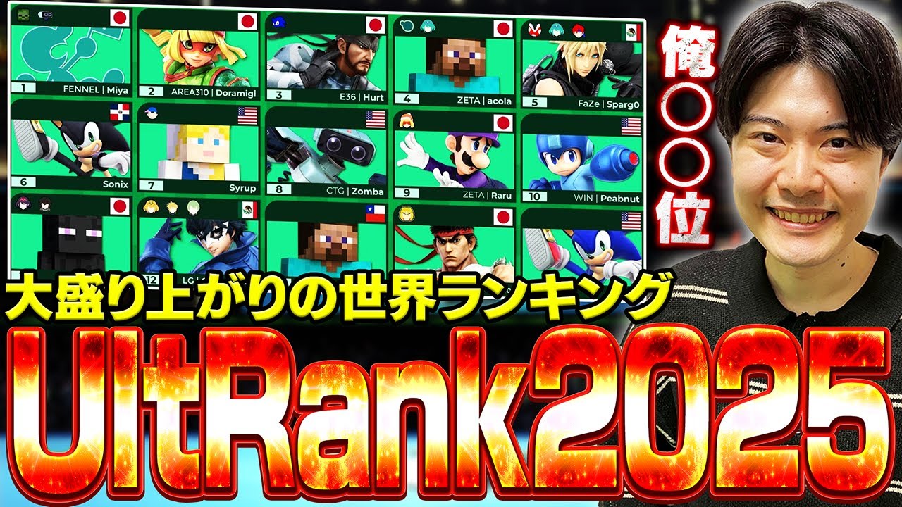 大盛り上がりの世界ランキング