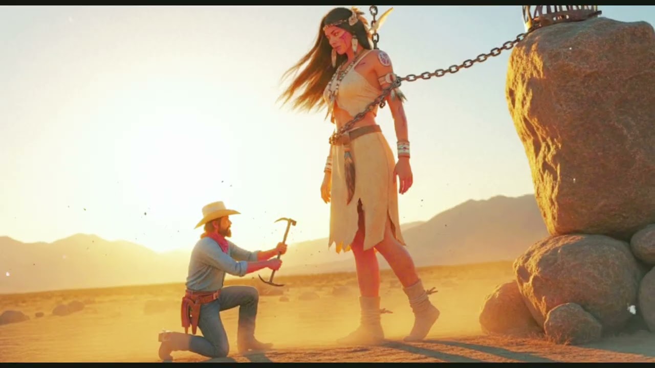Salvó a la Gigante Apache… y su Jefe Reveló la Verdad 😱🔥