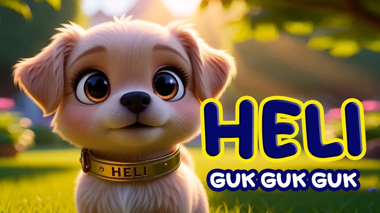 Heli Guk Guk Guk - Lagu Anak Anak | Anjing Kecil