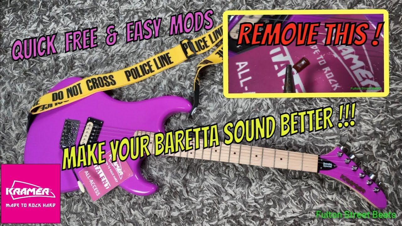 Kramer Baretta Special — как заставить звучать еще ЛУЧШЕ!