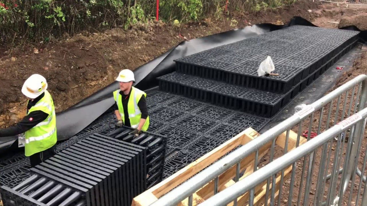 Whitchurch Primary School Attenuation Tank Installation