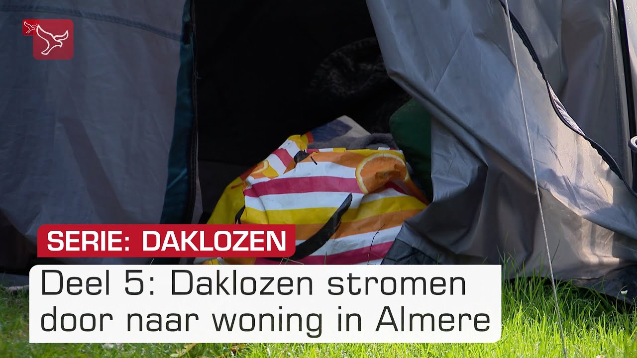 Van de straat of uit de opvang: daklozen stromen door | Omroep Flevoland