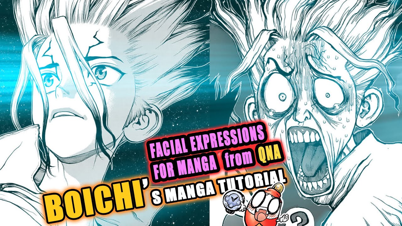 [MANGA TUTORIAL] FACIAL EXPRESSION FOR MANGA CHARACTERS!