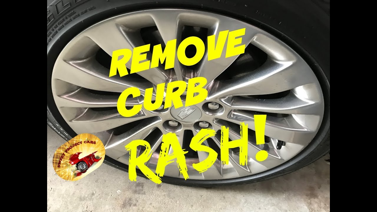 How To Remove Wheel CURB RASH...Fast!