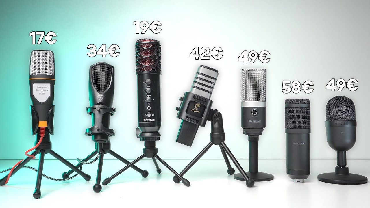 Le Meilleur Micro Pas Cher  (Fifine, Razer Seiren, Sudotack ST-800, Tonor ...)