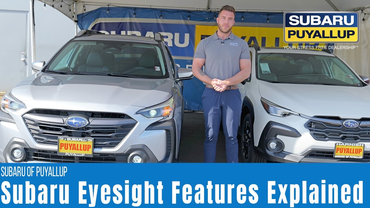 Subaru Self Driving Driving Assistance | Subaru Eyesight System Explained