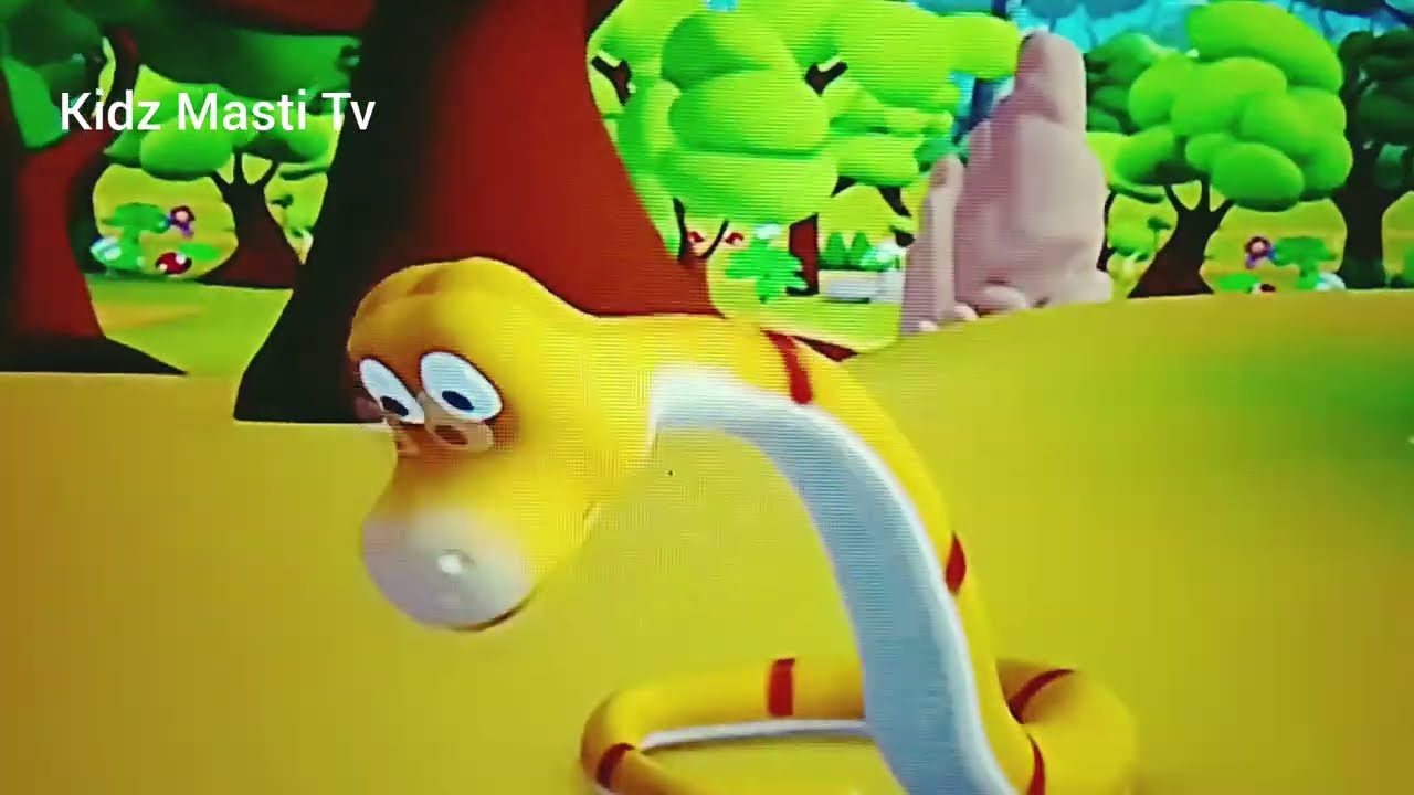 The frog & snake 3D Animated Hindi Stories for kids moral Stories 